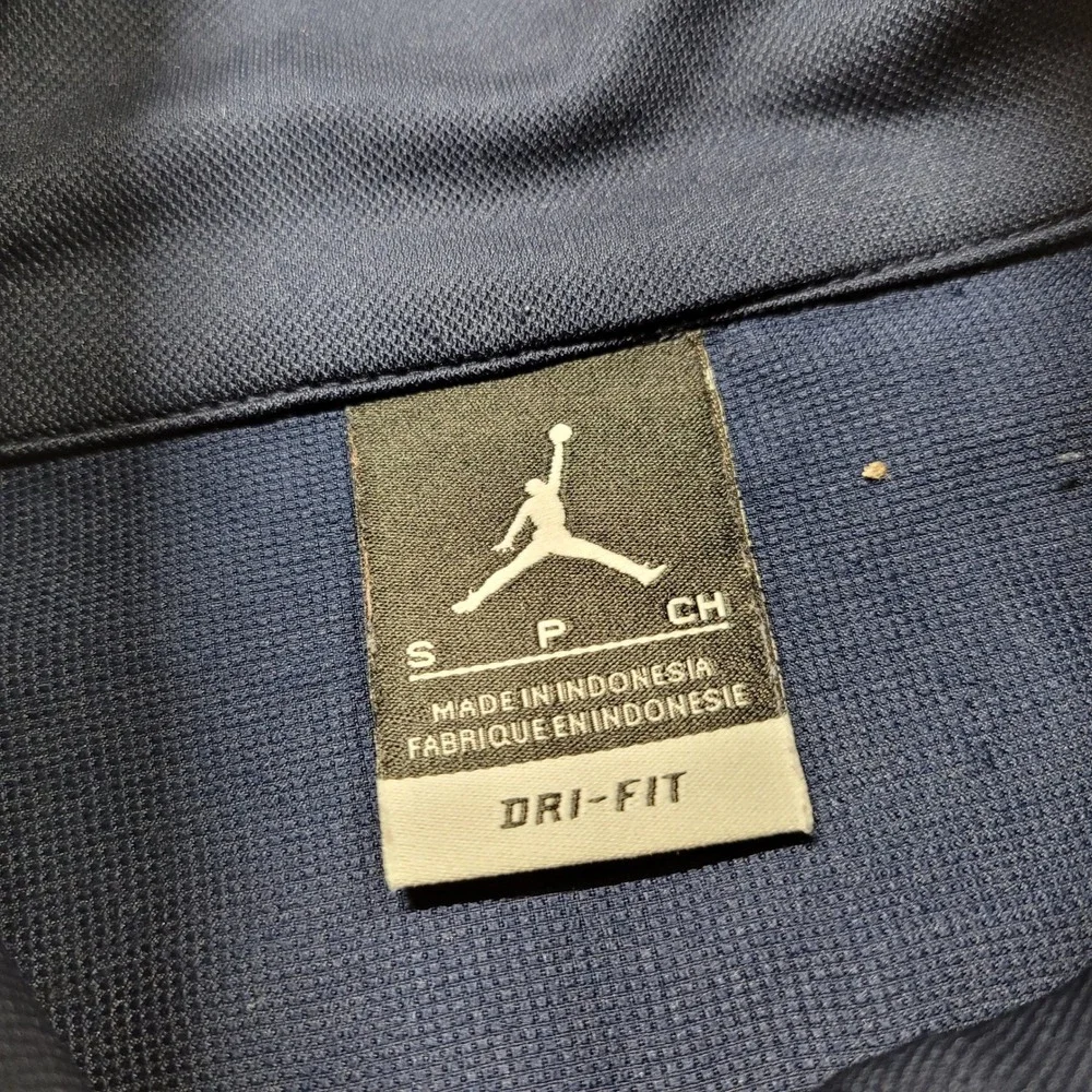 Jordan‎ UNC Tar Heels Tracksuit Men Small Navy Blue Dri-FIT Warmup Jacket Pants